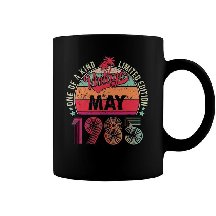 Vintage 37Th Birthday Awesome Since May 1985 Gift Coffee Mug