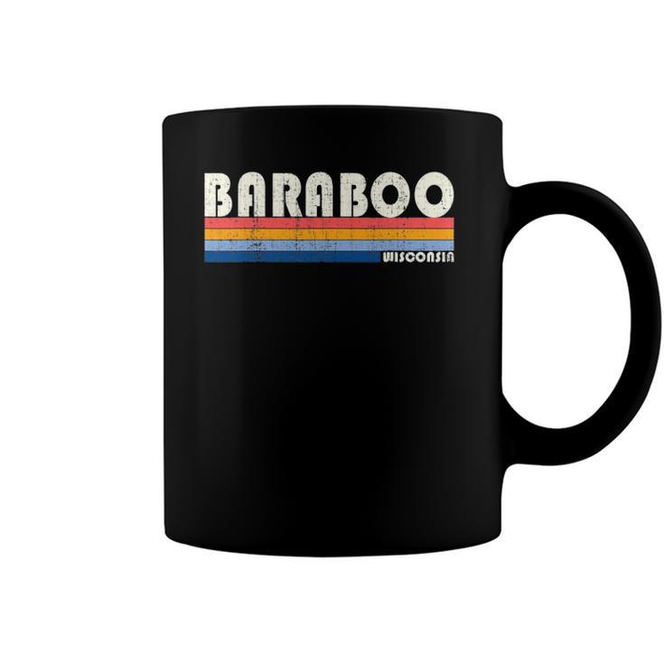 Vintage 70S 80S Style Baraboo Wi Coffee Mug