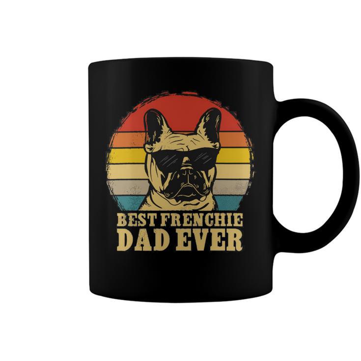 Vintage Best Frenchie Dad Ever Fathers Day 90 Shirt Coffee Mug