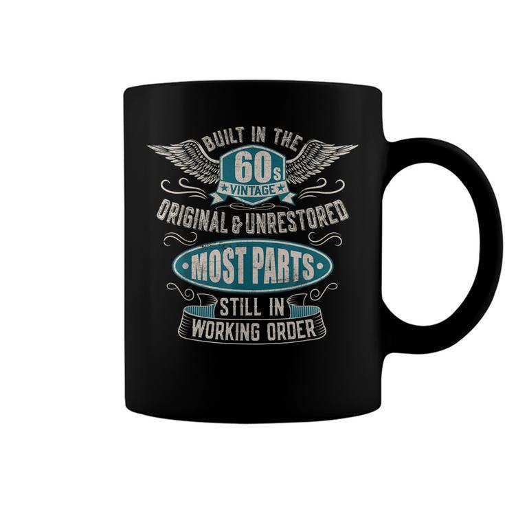 Vintage Birthday Born In 1960 Built In The 60S  Coffee Mug