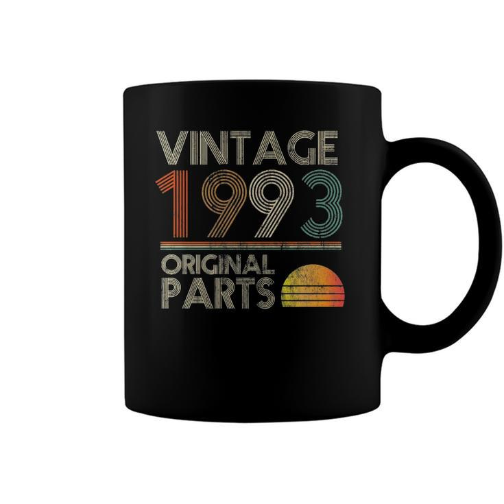 Vintage Original Parts Birthday 1993 29Th Retro Style  Coffee Mug