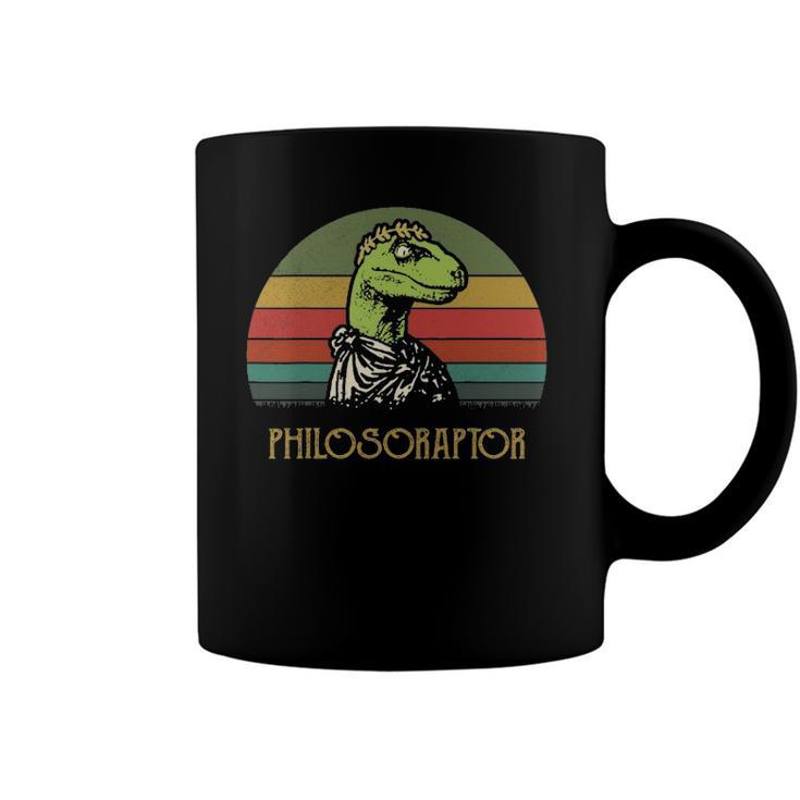 Vintage Philosoraptor Dinosaurs Lovers Gift Coffee Mug