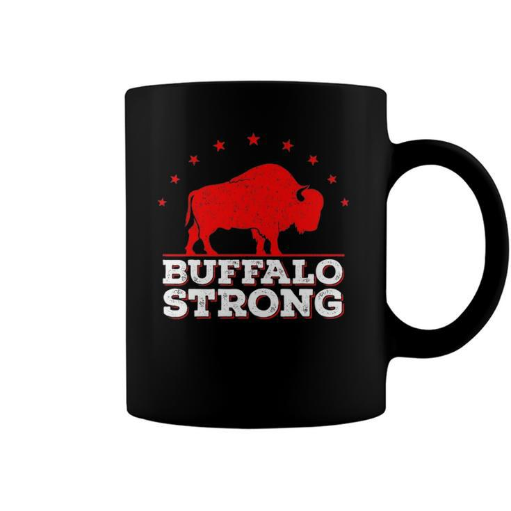 Vintage Pray For Buffalo - Buffalo Strong Coffee Mug