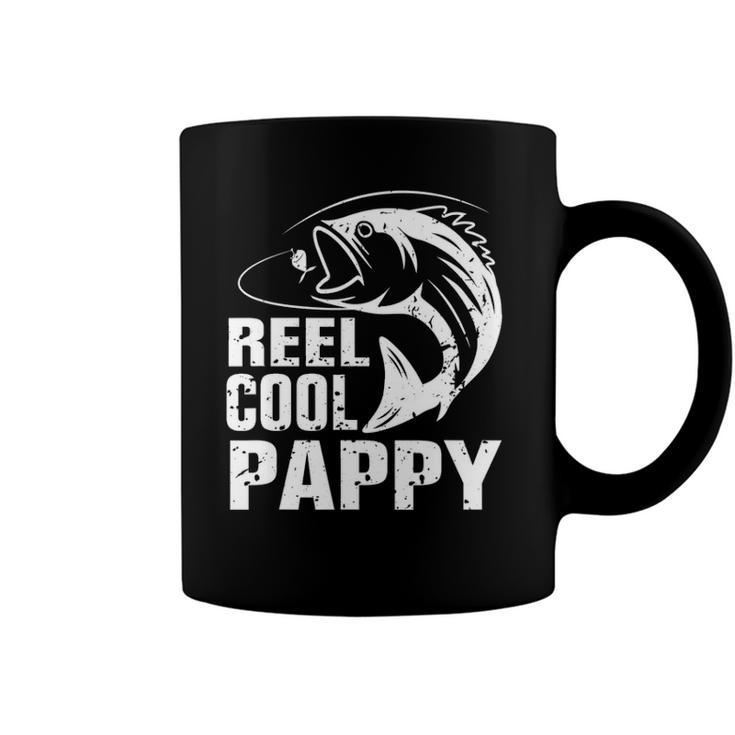 Vintage Reel Cool Pappy Fishing Fathers Day Gift Coffee Mug