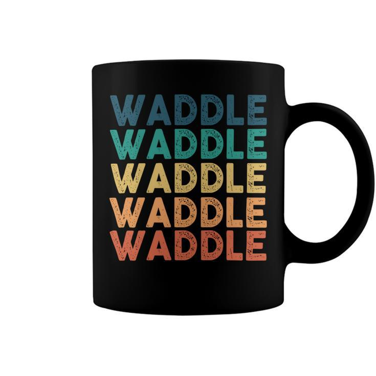 Waddle Name Shirt Waddle Family Name V2 Coffee Mug