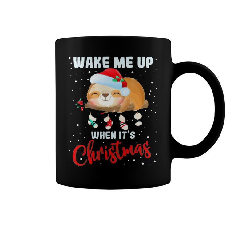 Wake Me Up When Its Christmas 819 Shirt Coffee Mug