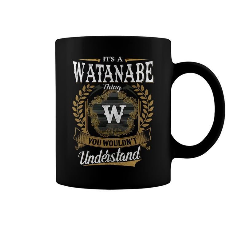 Watanabe Blood Runs Through My Veins Name V2 Coffee Mug