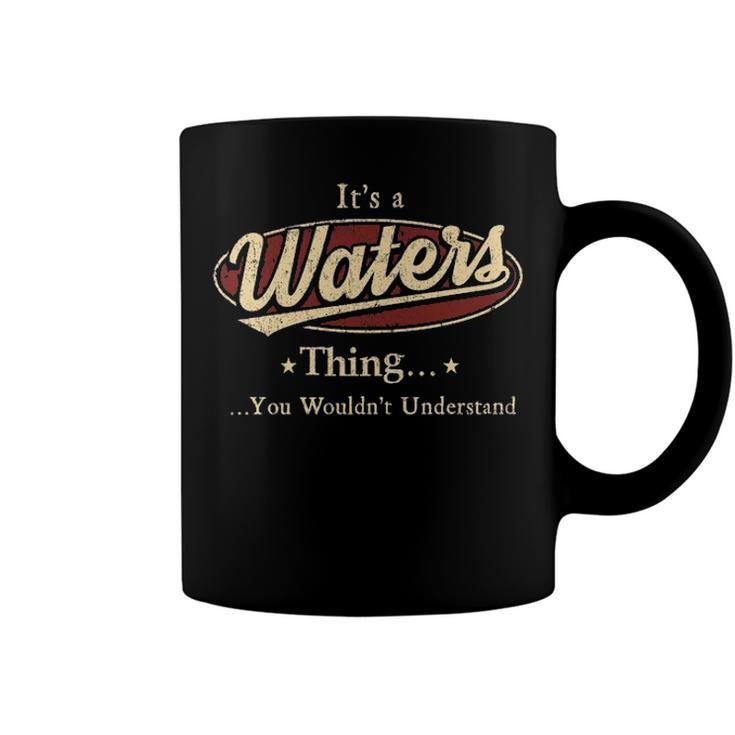 Waters Shirt Personalized Name Gifts T Shirt Name Print T Shirts Shirts With Name Waters Coffee Mug