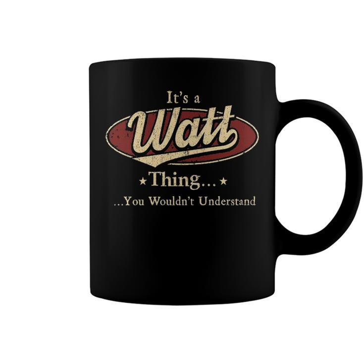 Watt Shirt Personalized Name Gifts T Shirt Name Print T Shirts Shirts With Name Watt Coffee Mug