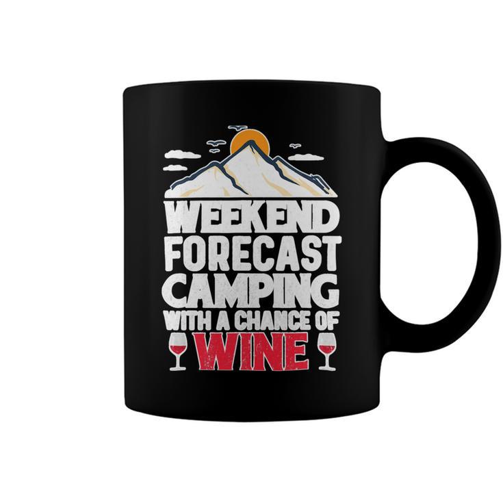 Weekend Forcast Camping Retro Vintage 27 Shirt Coffee Mug