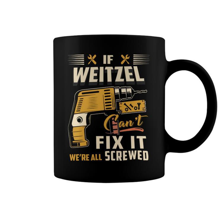 Weitzel Blood Runs Through My Veins Name V2 Coffee Mug