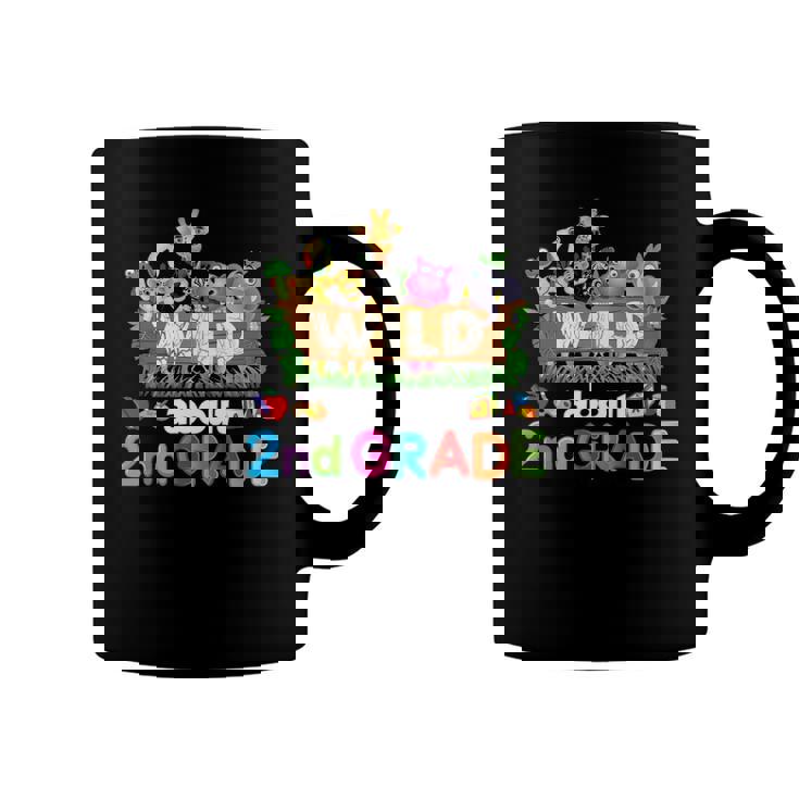 Wild About 2Nd Second Grade Teacher Student Back To School Coffee Mug
