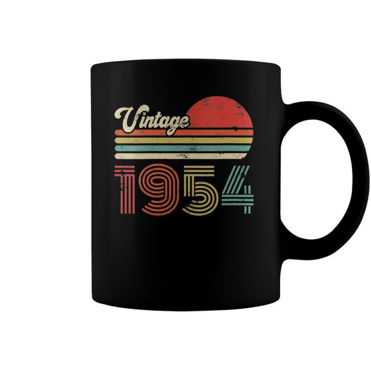 Womens 68 Years Old Birthday Vintage 1954 68Th Birthday Coffee Mug