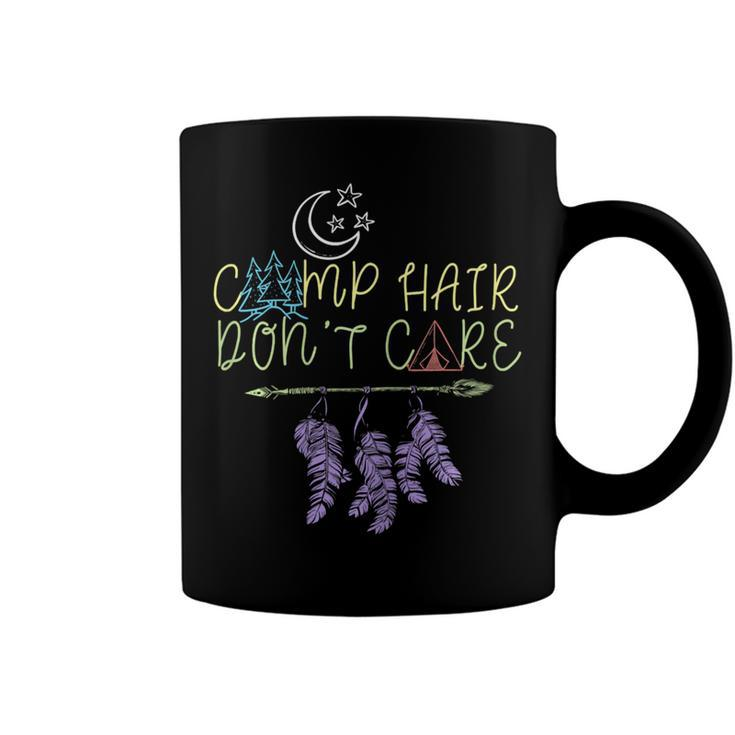Womens Camp Hair Dont Care Camping Camper Awesome Gift T Shirt Coffee Mug