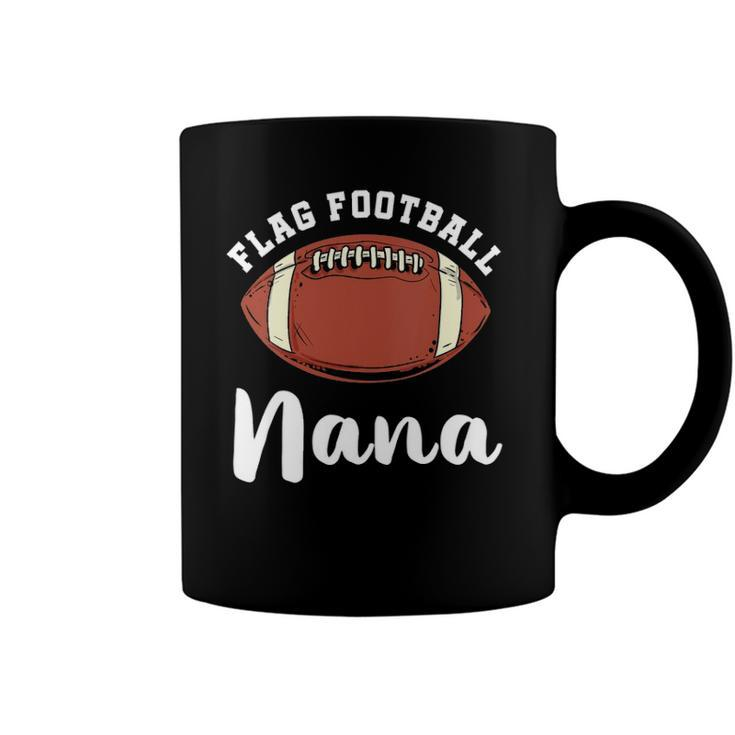 Womens Flag Football Nana Matching Family Matching Football  Coffee Mug