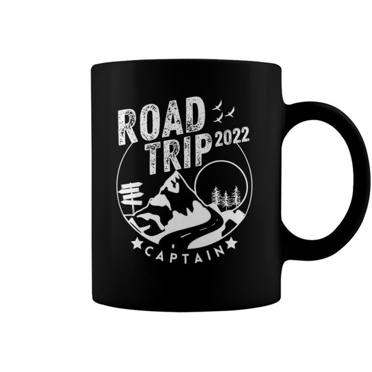 Womens Funny Vacay Family Road Trip 2022 Captain  Coffee Mug