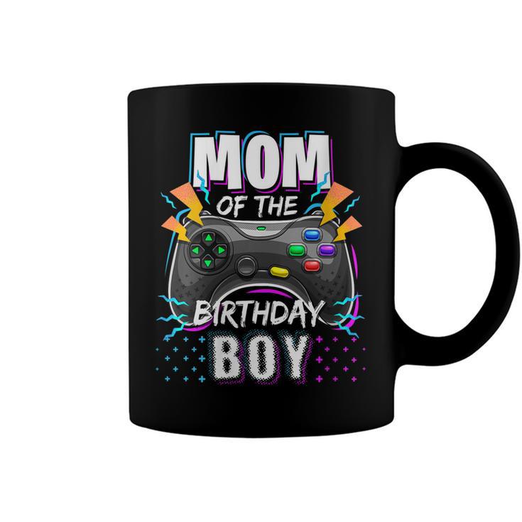 Womens Mom Of The Birthday Boy Matching Video Gamer Birthday Party V3 Coffee Mug