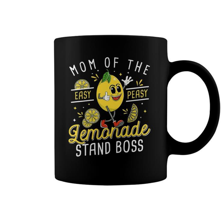 Womens Mom Of The Lemonade Stand Boss Funny Lemon Sell Lemonade Coffee Mug