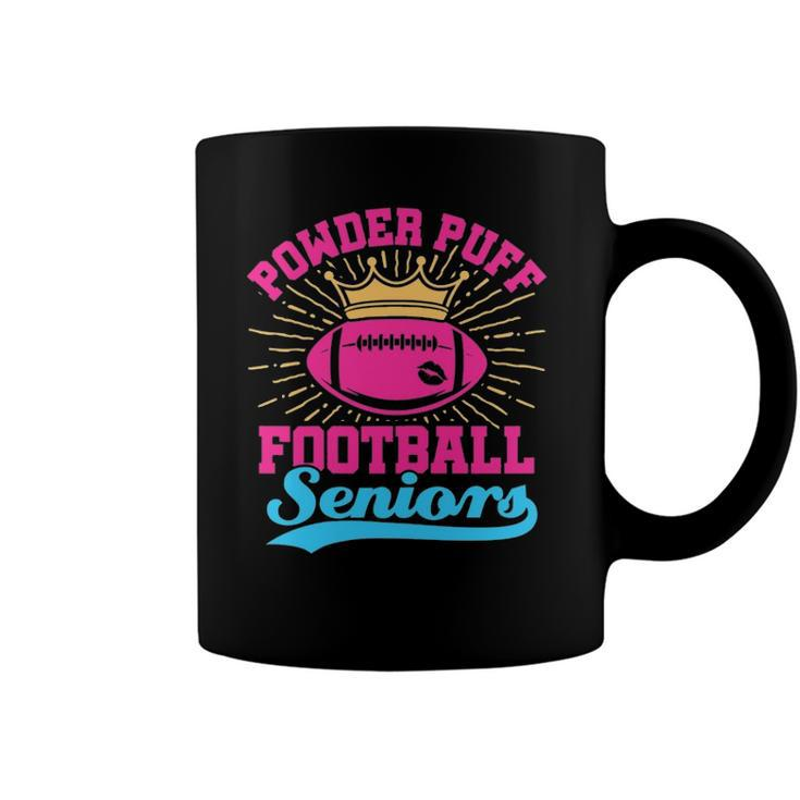 Womens Powder Puff Football Seniors Coffee Mug