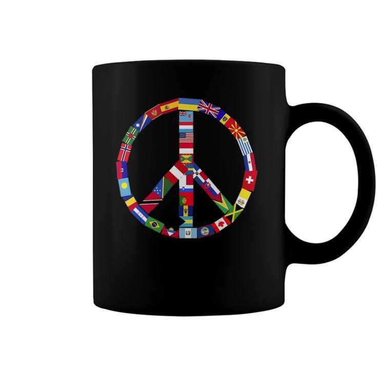 World Country Flags Unity Peace Coffee Mug