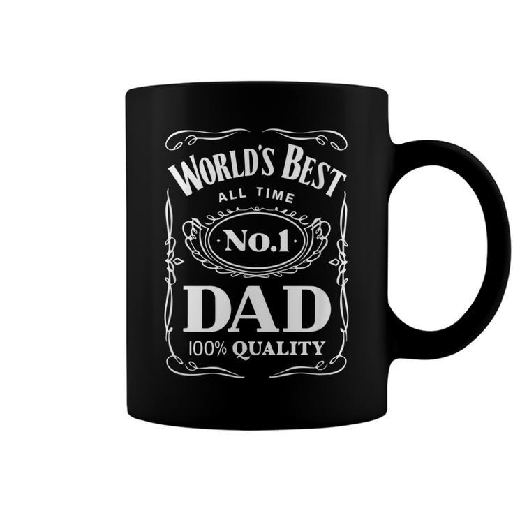 World´S Best No 1 Dad – Daddy – Father - Gift  Coffee Mug