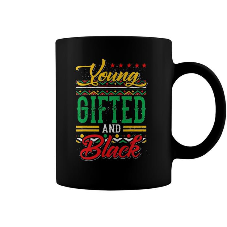 Young Gifted And Black African Melanin Black History Gifts Coffee Mug