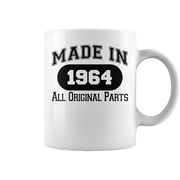 1964 Birthday   Made In 1964 All Original Parts Coffee Mug