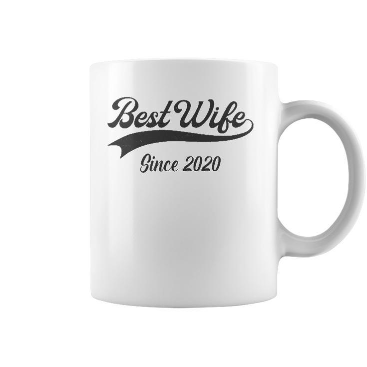 2Nd Wedding Aniversary Gift For Her - Best Wife Since 2020 Married Couples Coffee Mug
