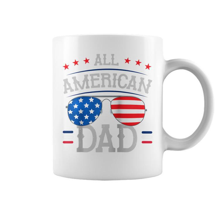4Th Of July And Independence Day For All American Dad  Coffee Mug