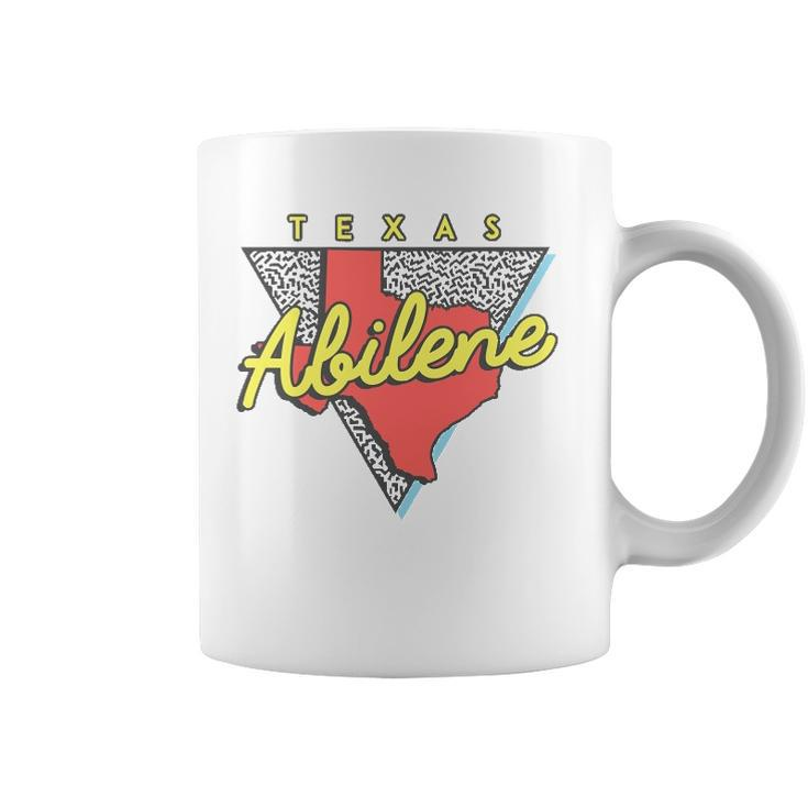 Abilene Texas Retro Triangle Tx City Coffee Mug