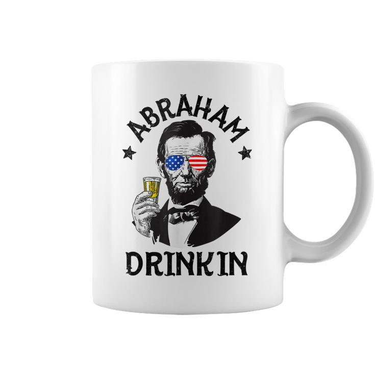 Abraham Lincoln 4Th Of July Drinking  Men Women Gift  Coffee Mug