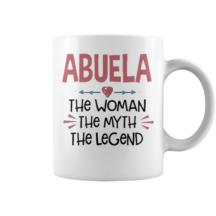 Abuela Grandma Gift   Abuela The Woman The Myth The Legend Coffee Mug