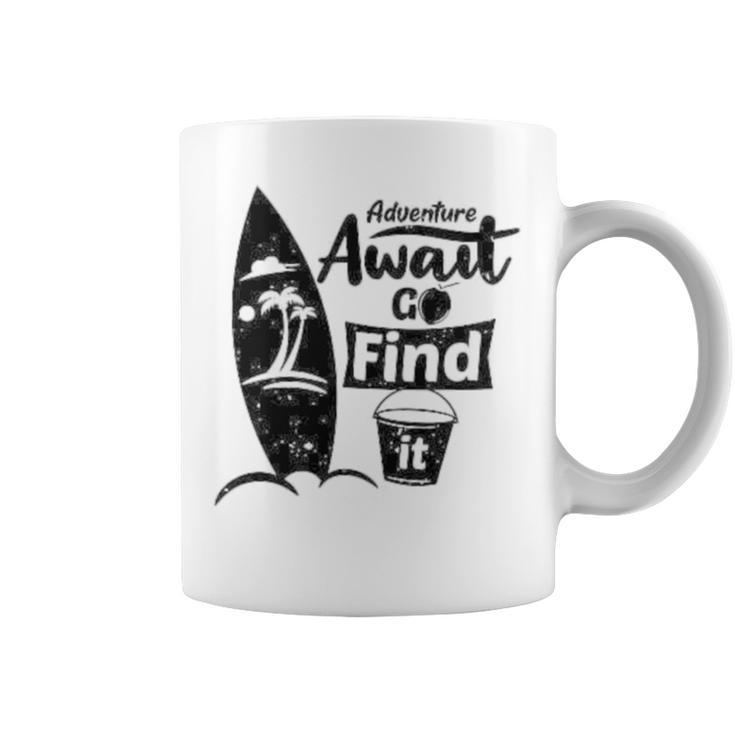 Adventure Await Go Find Itsummer Shirt Travel Tee Adventure Shirts Action Shirt Funny Tees Graphic Tees Coffee Mug