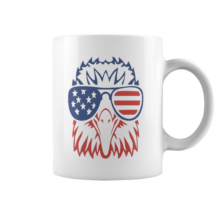American Flag Eagle 4Th Of July Usa Sunglasses Patriotic Coffee Mug
