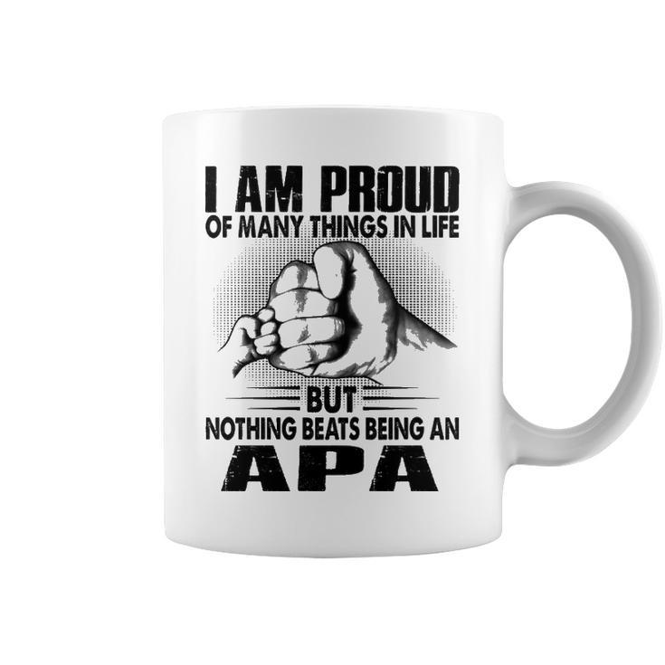 Apa Grandpa Gift   Nothing Beats Being An Apa Coffee Mug