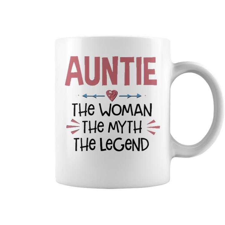 Auntie Gift   Auntie The Woman The Myth The Legend Coffee Mug