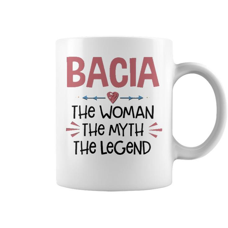 Bacia Grandma Gift   Bacia The Woman The Myth The Legend Coffee Mug