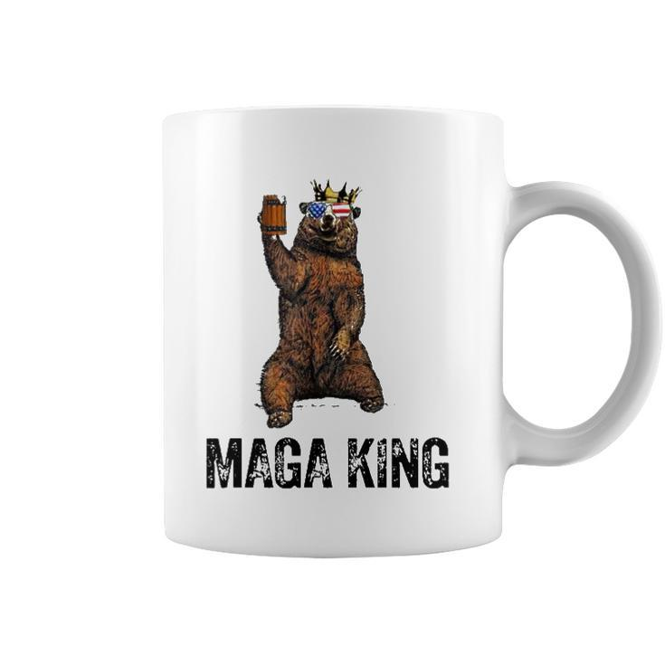 Bear Crown Maga King The Great Maga King Pro Trump Coffee Mug