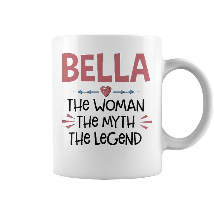 Bella Grandma Gift   Bella The Woman The Myth The Legend Coffee Mug