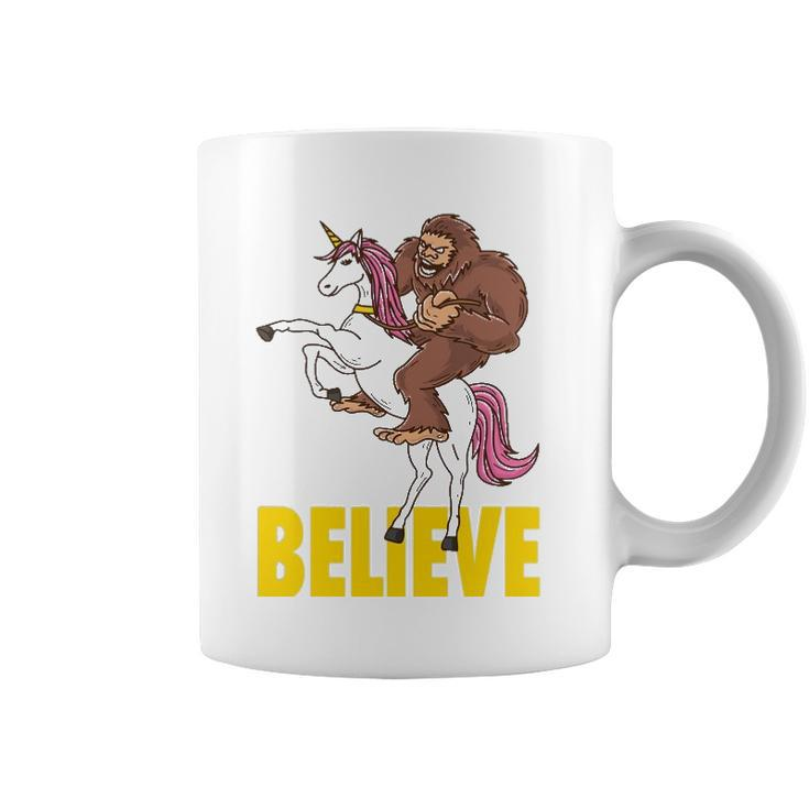 Bigfoot Unicorn  Sasquatch Tee Men Women Kids Gift Coffee Mug