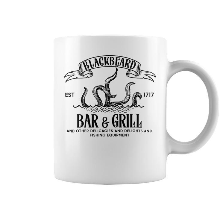 Blackbeards Bar And Grill Est  Coffee Mug