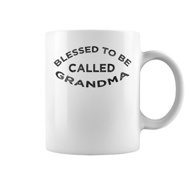 Blessed To Be Called Grandma Sticker  Coffee Mug