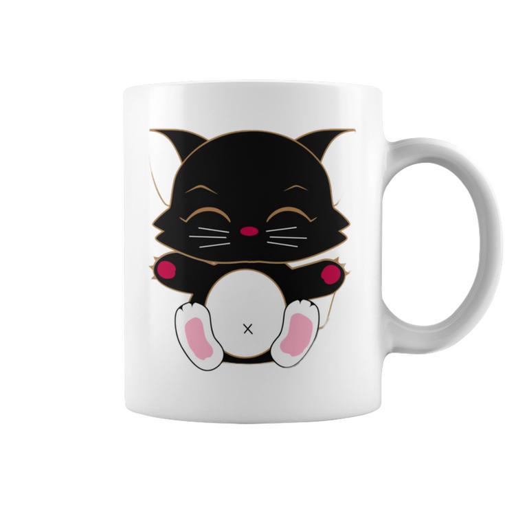 Cat Cut Cat Cat Lovers Black Cat Funny Cat Birthday Cat Gift Cat Danger Kitty V2 Coffee Mug