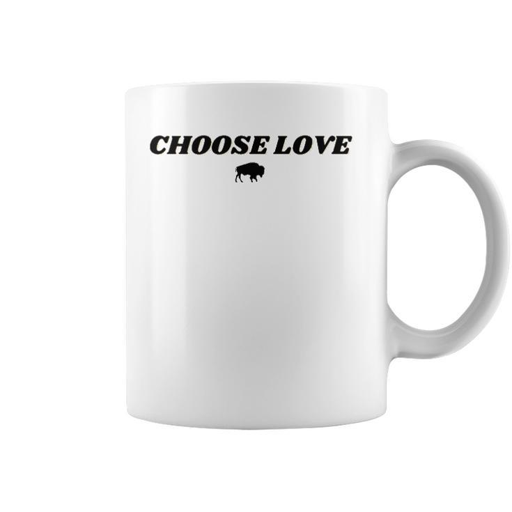 Choose Love Buffalo  Pray For Buffalo V2 Coffee Mug