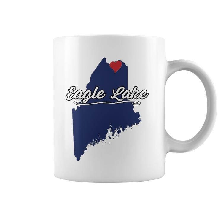 City Of Eagle Lake Maine Cute Novelty Merch Gift - Graphic  Coffee Mug