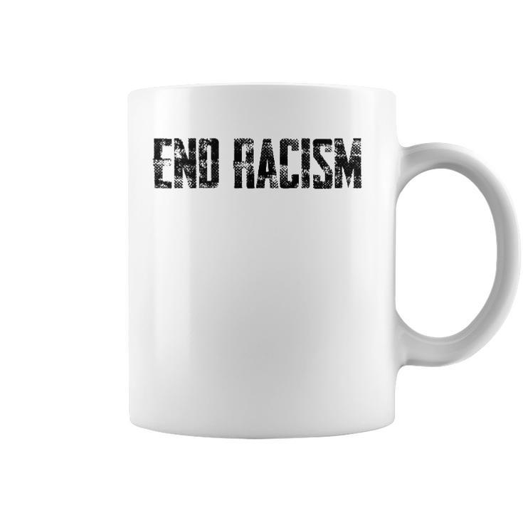 Civil Rights End Racism Mens Protestor Anti-Racist Coffee Mug