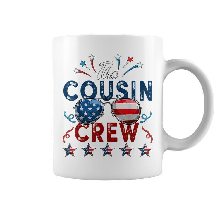 Cousin Crew 4Th Of July Patriotic American Family Matching  V3 Coffee Mug
