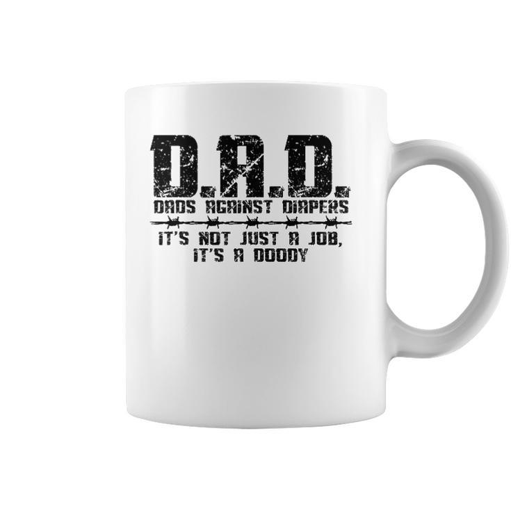 DAD Dads Against Diapers Mens Humor Funny Father Coffee Mug