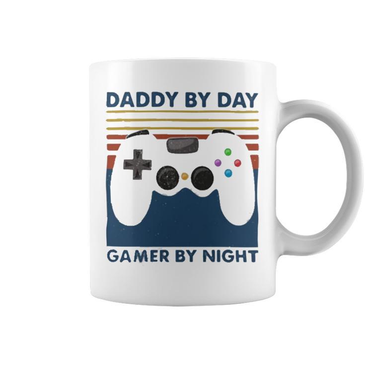 Daddy By Day Gamer By Night 250 Shirt Coffee Mug