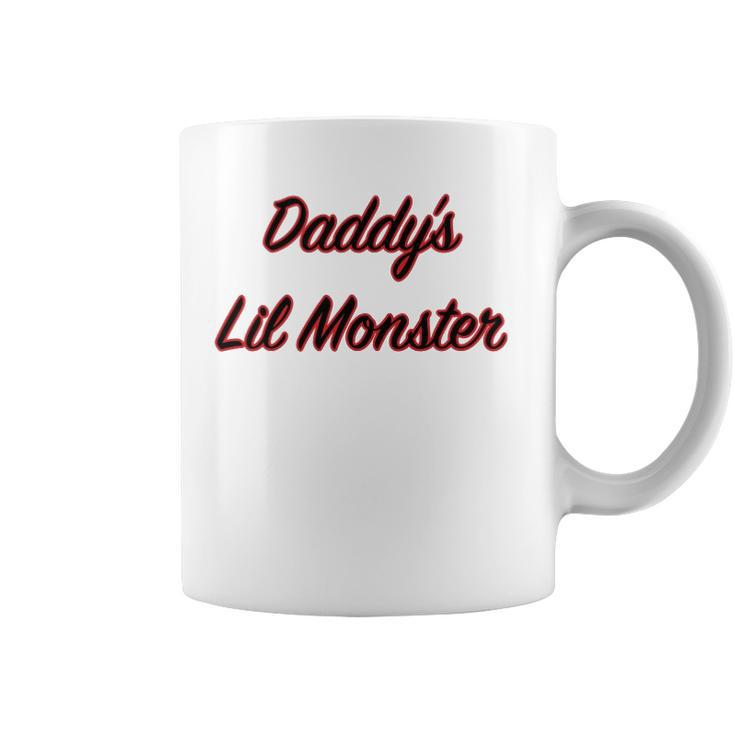 Daddys Lil Monster Father Gift Coffee Mug